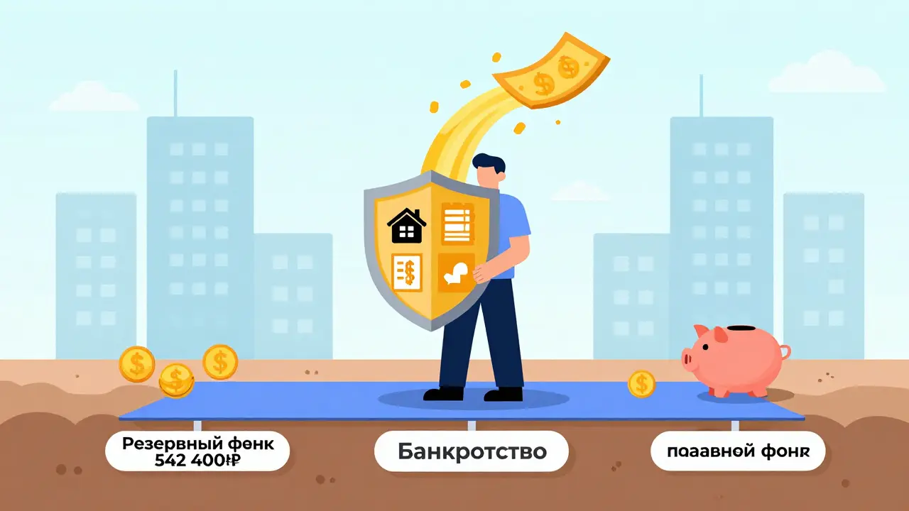 Инвестор защищен резервным фондом от финансовых рисков аренды