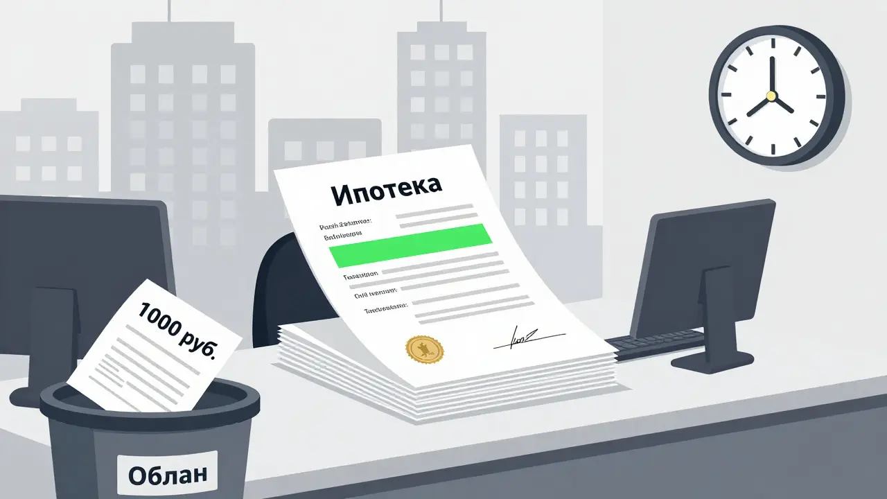 Банковский окно: действительный отчет проходит, поддельный — в мусор, плоская иллюстрация