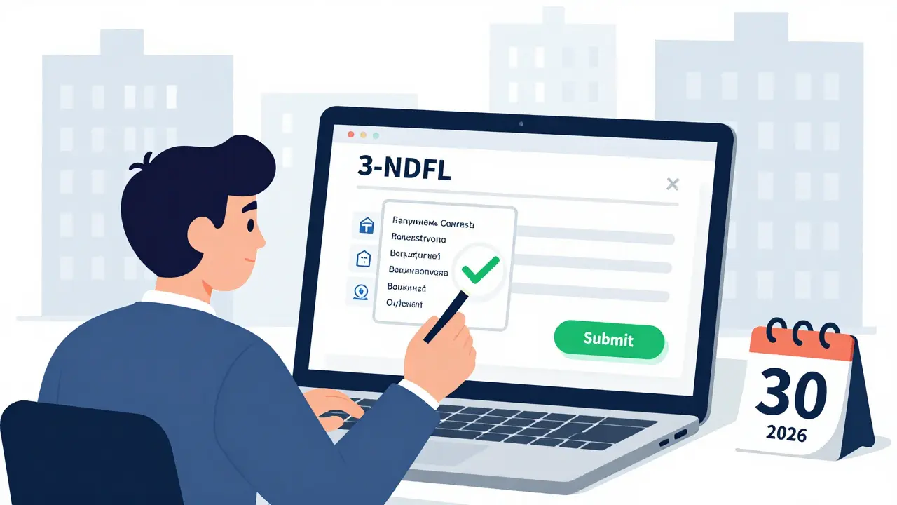 Декларация 3-НДФЛ при продаже квартиры: как заполнить и подать онлайн в 2025 году