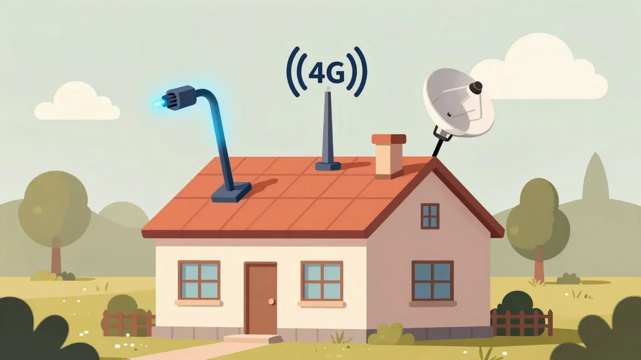 Как провести интернет в загородный дом: оптика, радио, спутник - что выбрать в 2026 году