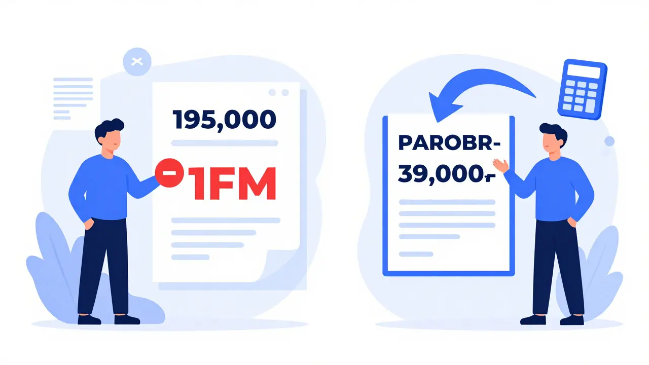 Сравнение двух способов расчета налога при продаже квартиры: вычет 1 млн vs. расходы на покупку.