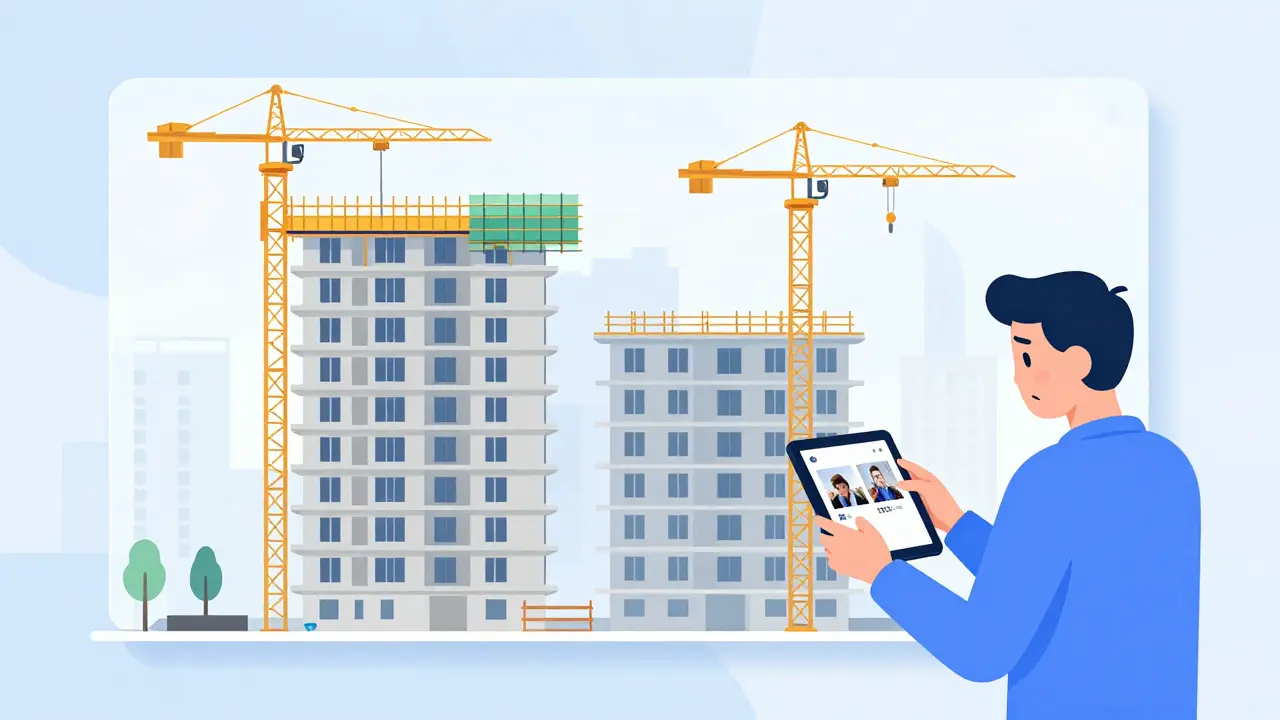 Как отследить ход строительства новостройки онлайн по фотоотчетам: практическое руководство 2026 года