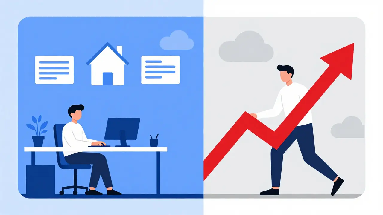 Иллюстрация рисков повышения ставки при смене работы на неаккредитованную