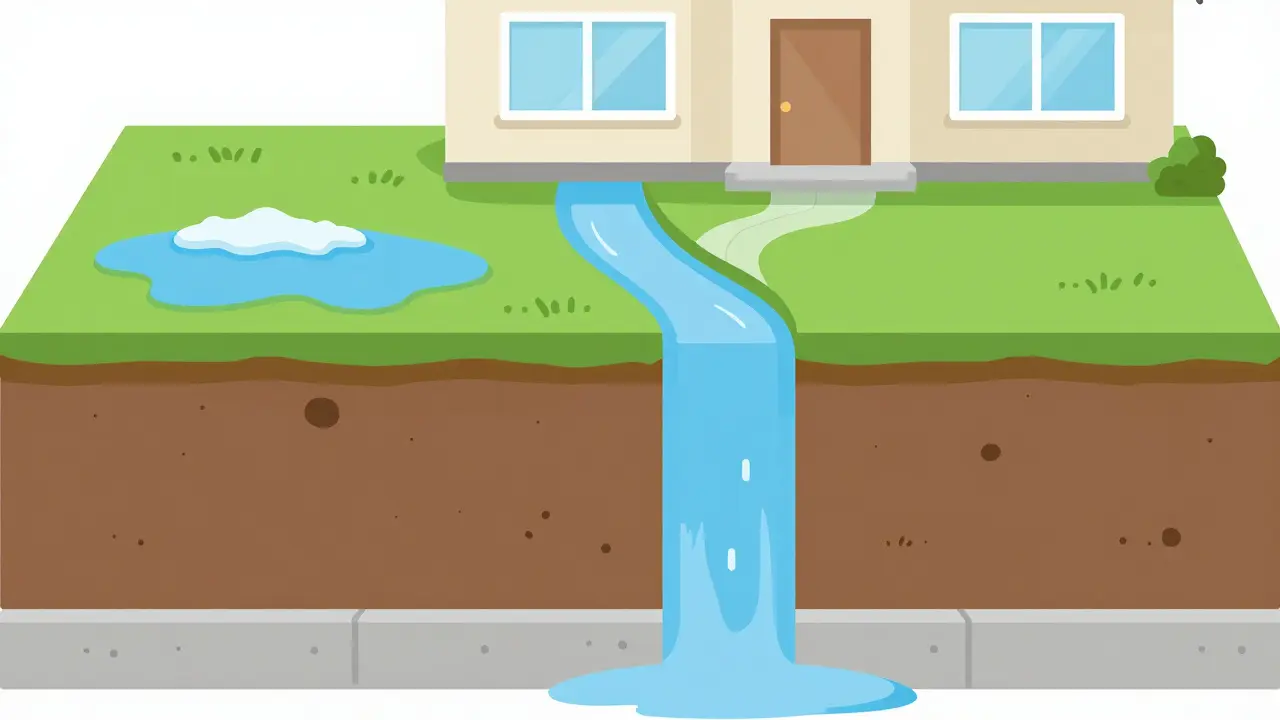 Как избежать подтопления участка: гид по дренажу и ливневой канализации