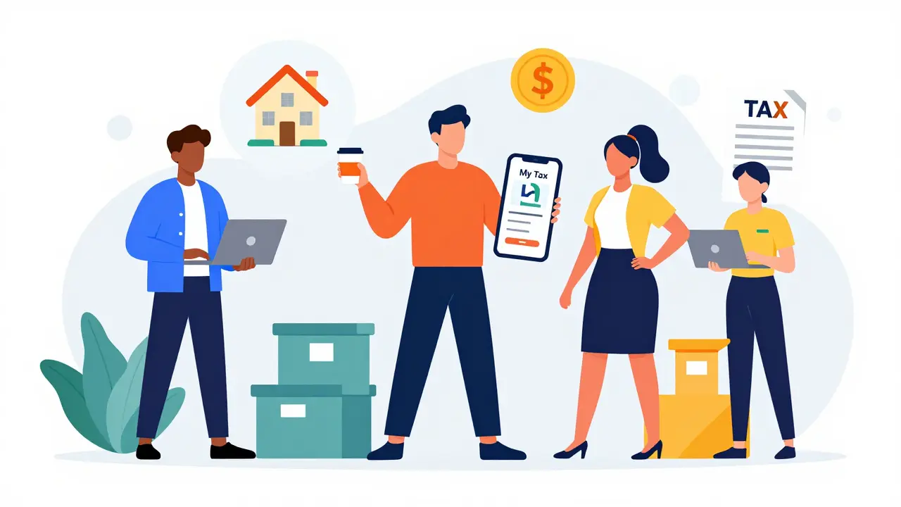 Различные категории заемщиков: самозанятые и фрилансеры с разными источниками дохода