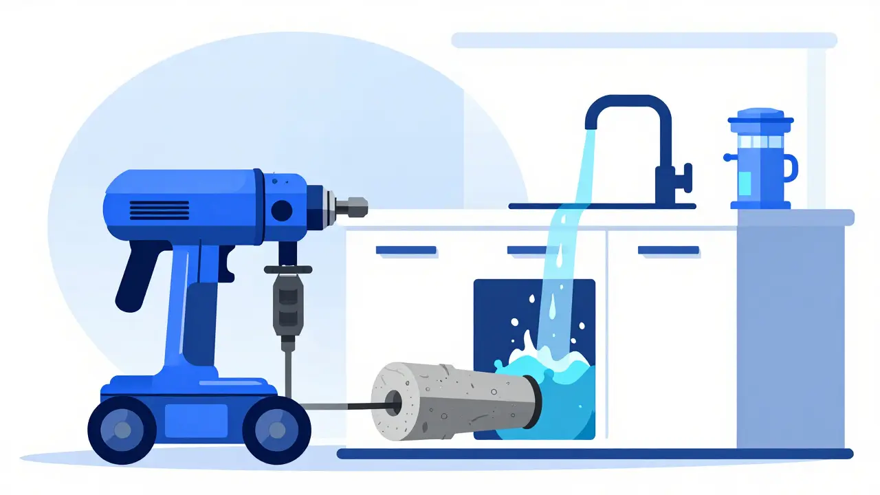 Современная система водоснабжения со скважиной, кессоном и фильтром в доме