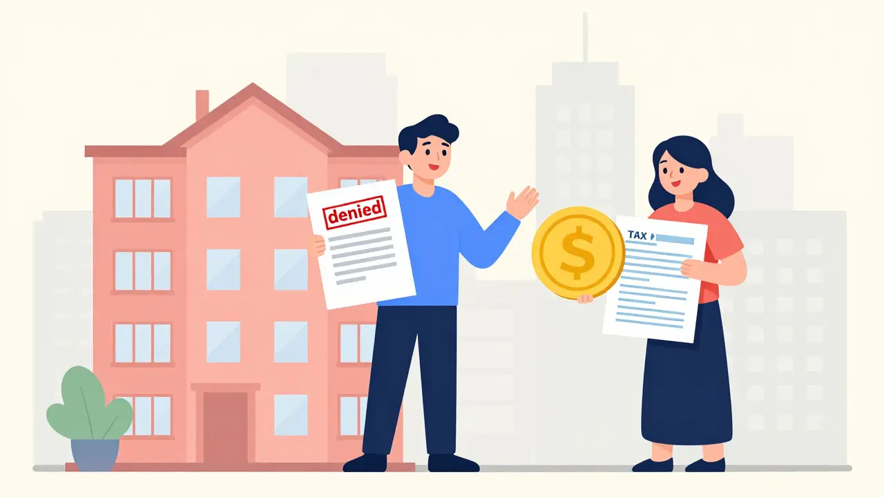 Супруги у новой квартиры: жена получает налоговый вычет, который недоступен мужу