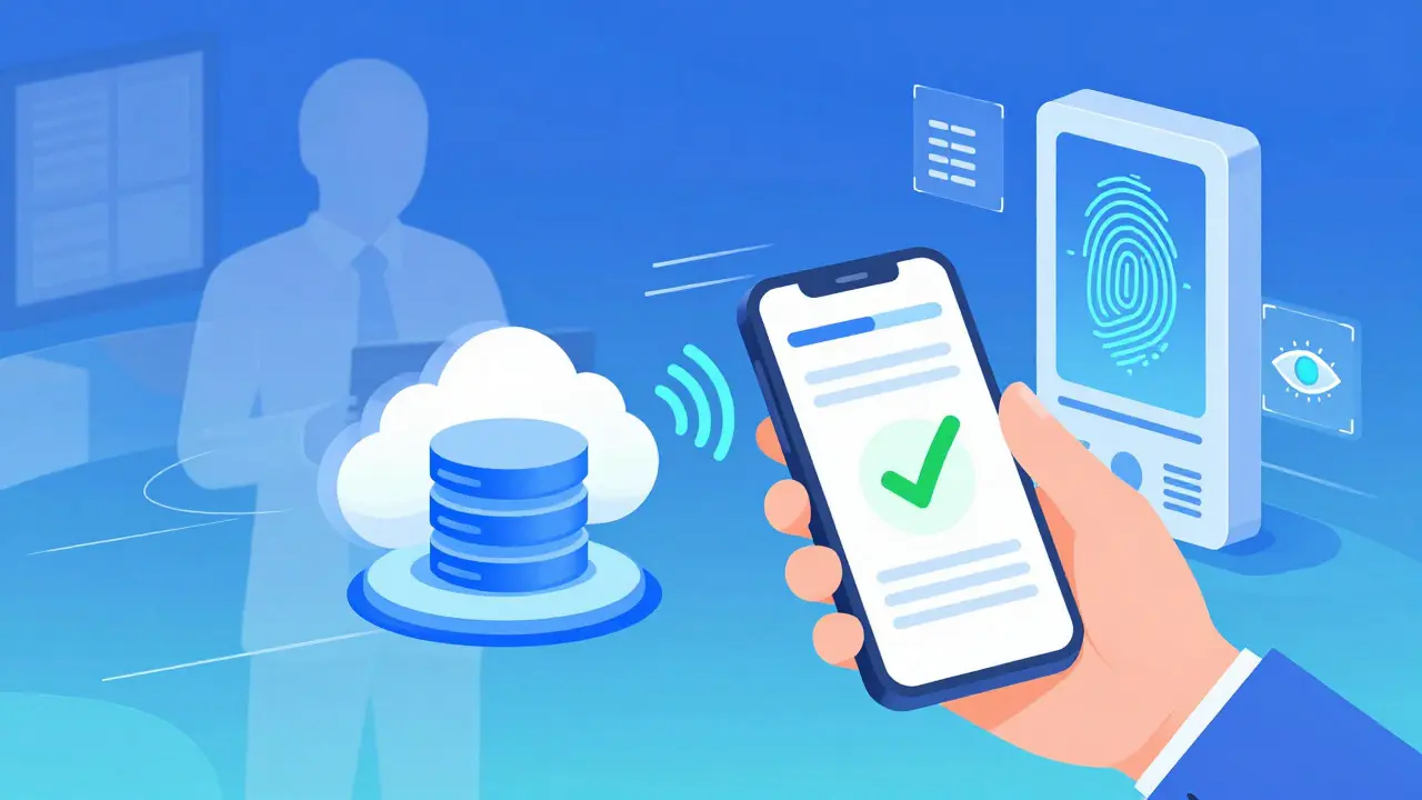 Цифровая регистрация недвижимости через смартфон и биометрию